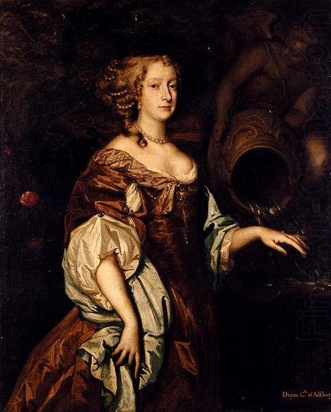 Sir Peter Lely Diana, Countess of Ailesbury china oil painting image